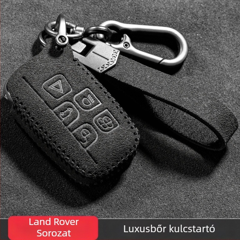 Nancheng kulcstartó Land Roverhez – velúr, egyszerű stílus