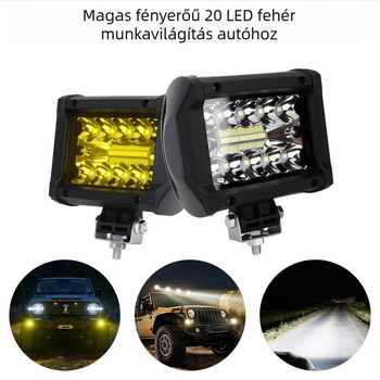Kevanly Drum Work Light LED 12V, 6500K, 50 000 óra élettartam