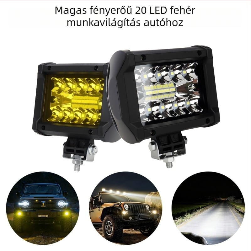 Kevanly Drum Work Light LED 12V, 6500K, 50 000 óra élettartam
