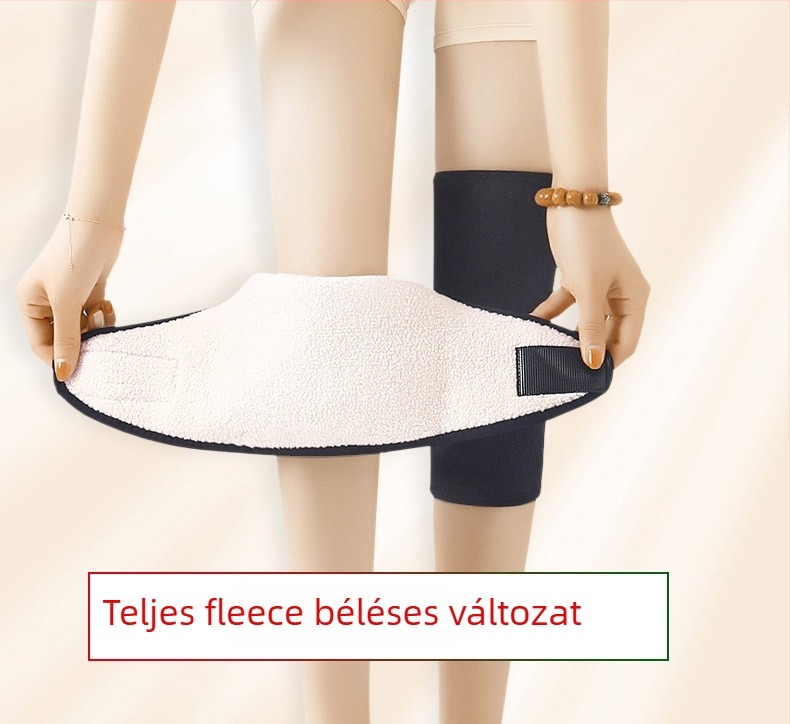 Polár béléses vastag térdmelegítő kerékpározáshoz, őszi-téli szezonra, felnőtteknek