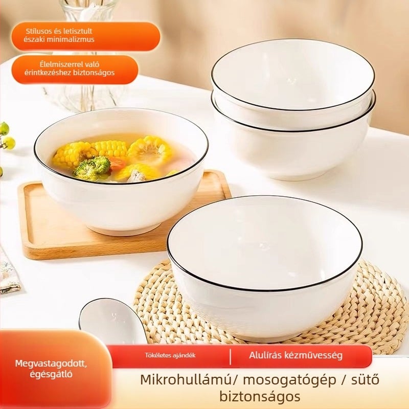 Kerek kerámiatál, egyszínű mintázat, aláglazúros felület, modern minimalist stílus