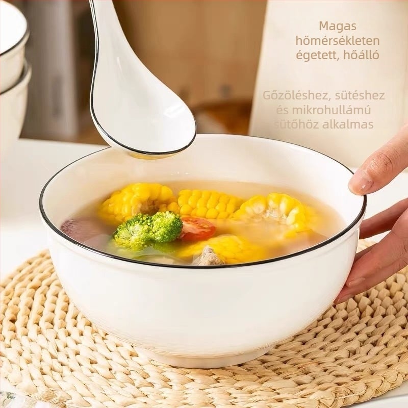 Kerek kerámiatál, egyszínű mintázat, aláglazúros felület, modern minimalist stílus