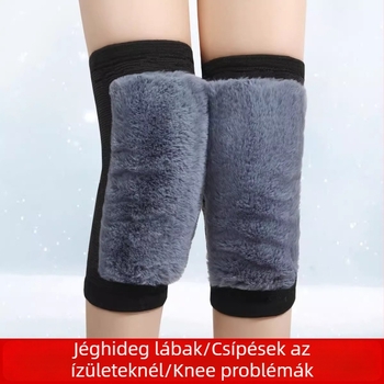 Uniszex térdvédők, fleece-béléssel, vastagított (felnőtt, 2025 tavasz)