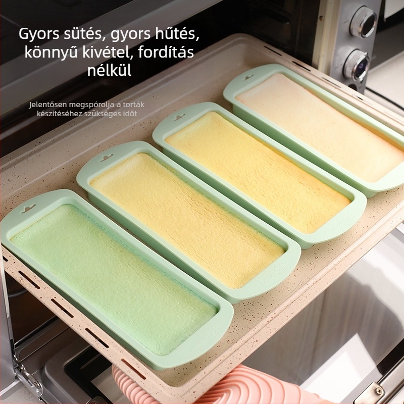 Silikon torta forma réteges mousse szendvics dizájnnal — Márka Qiaole guo; Torta forma; Tömeg 350 g