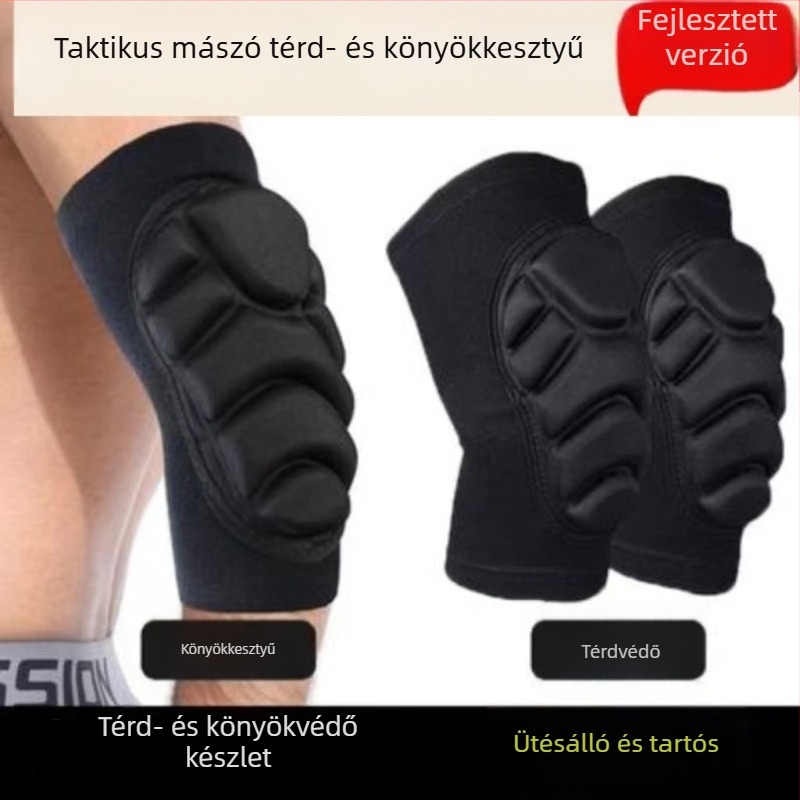 Térdvédők - vastagított szivacs, bambuszszén rost, felnőtt kosárlabdához