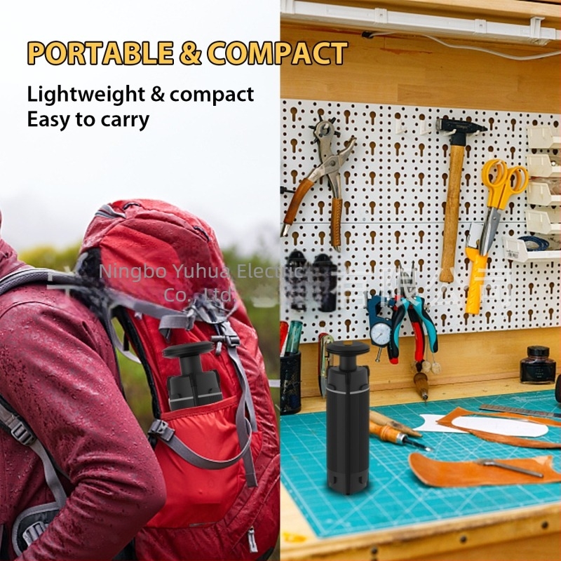 LED kemping lámpa és munkalámpa – újratölthető, 3.7V, 8W, Modell YH-088