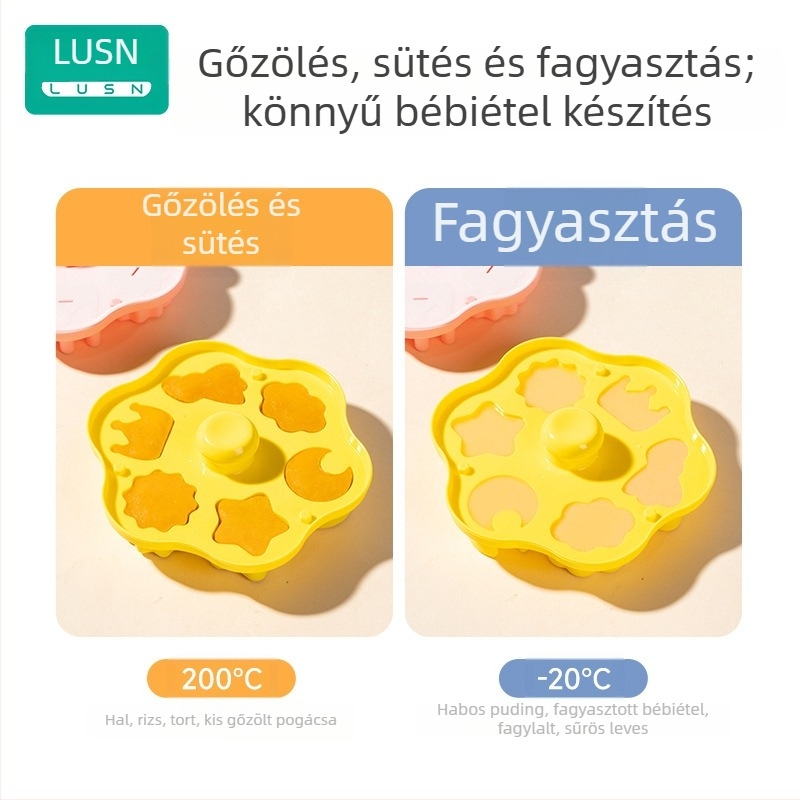 LUSN bébi sütőforma – szabálytalan alak