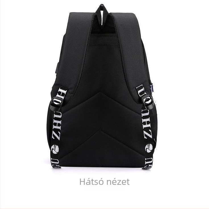 StrayKids USB töltésű hátizsák, Oxford anyag, városi minimalista stílus, diák hátizsák mindennapi használatra