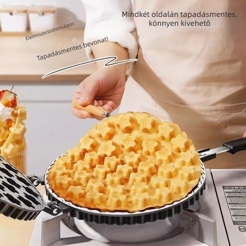 Nem tapadó kerek tortaforma szilva virág dizájnnal kereskedelmi sütéshez