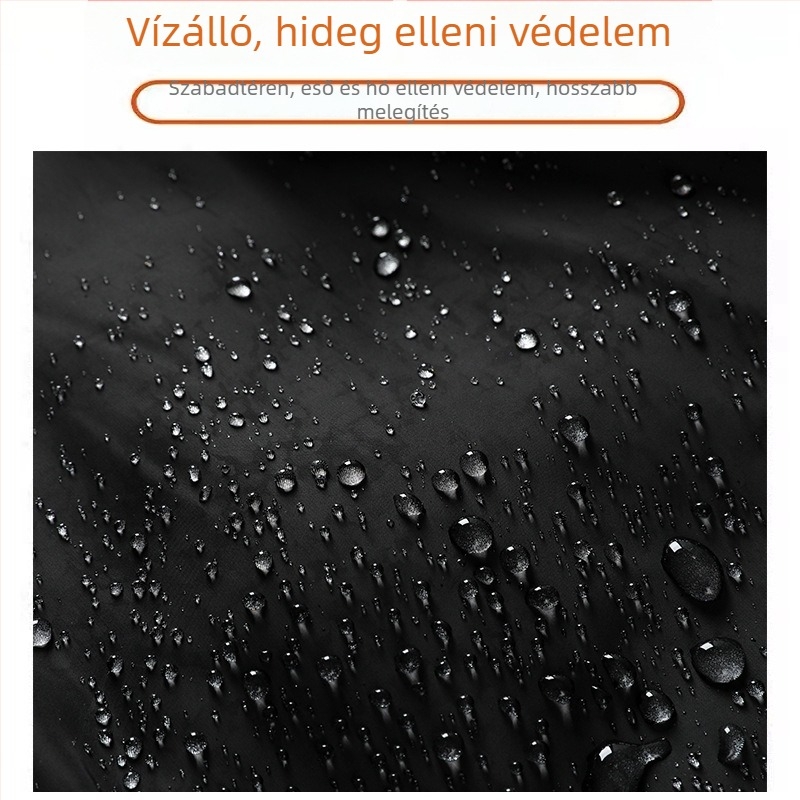 Téli motorkerékpár térdvédő fleece béléssel, vastag, szélálló, felnőtt használatra