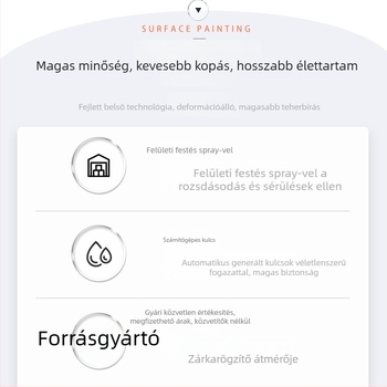 Lakat biztonsági Type E | Anyag: Vas; Márka: THEMIS; Alkalmazás: háztartási; Stílus: Modern egyszerűség