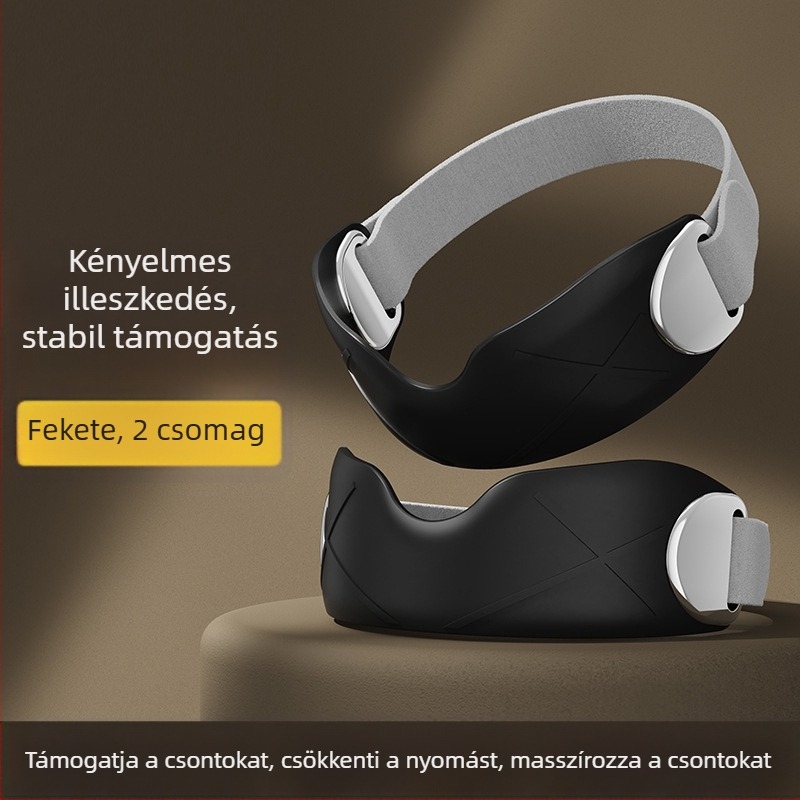 Szilikonból készült patella szalaggal rendelkező térdvédő, univerzális használat, ideális futáshoz, kerékpározáshoz és tollaslabdához