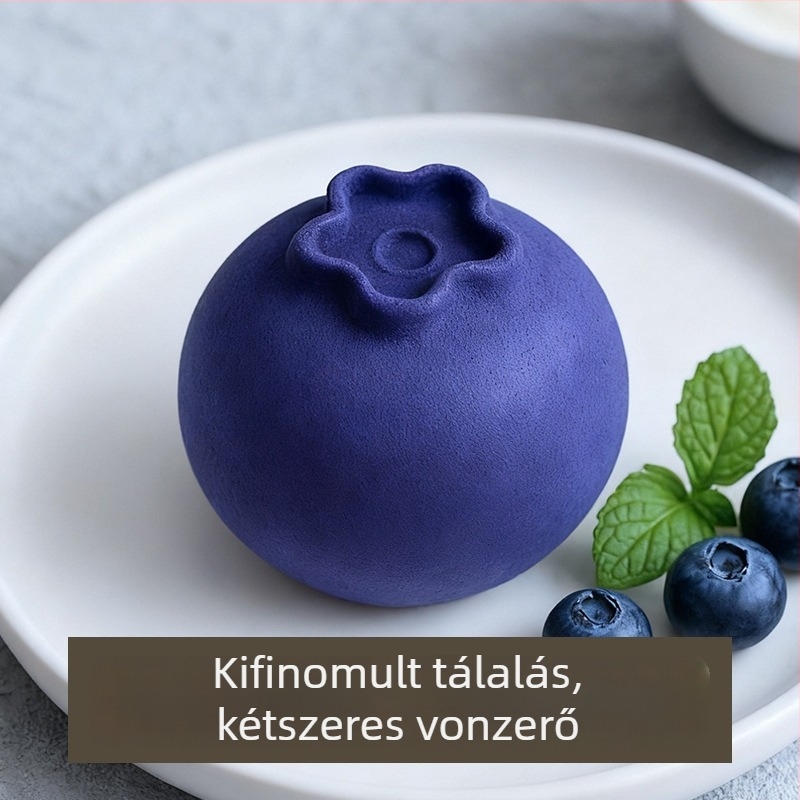 Lin Li Áfonyás Mousse Szilikon Tortaforma – Szabálytalan alakú, Élelmiszer-minőségű szilikon, Nem deformálódik könnyen