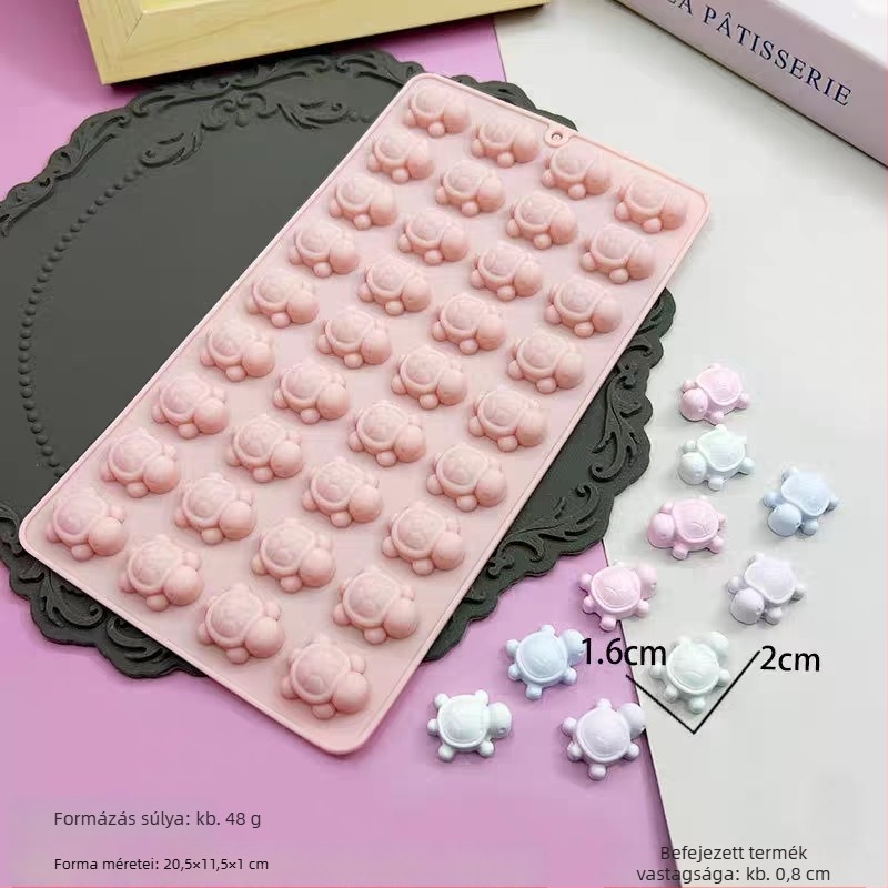 Szilikon torta forma, szabálytalan alak, állati jacquard stílus, DIY forma, nagykereskedelmi csomagolás, 2025-ben kiadva