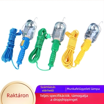 Hordozható munkalámpa gépekhez, Modell 002, 100W, 220V, Élettartam 50 000 óra, Rich Years