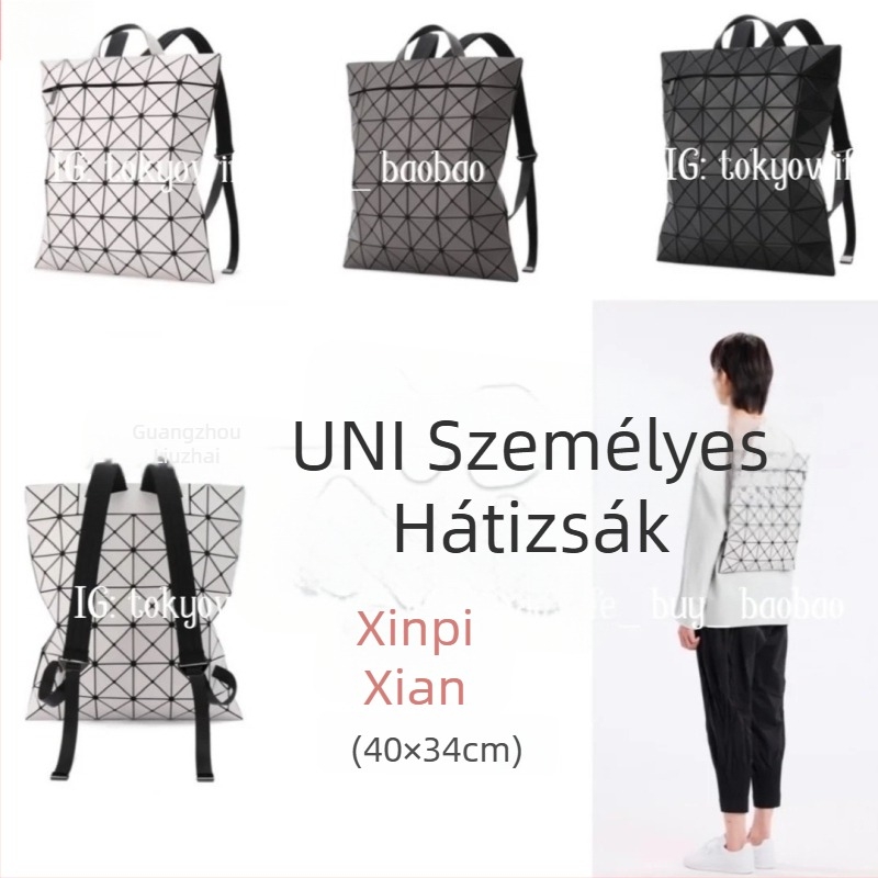 PVC anyagú hátizsák, 20-35 L kapacitás, 11 hüvelykes laptophoz illeszkedik, ergonómikus hátsó panel