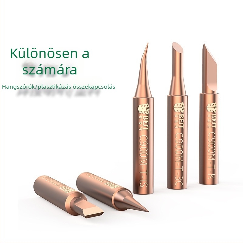 936 Tiszta réz belső fűtéses forrasztófej, nem-mágneses hegesztőszarv műanyag hegesztéséhez