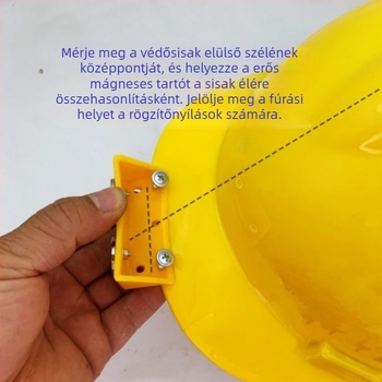 Mágneses hegesztőmaszk fejre szerelhető, kihajtható tartozék