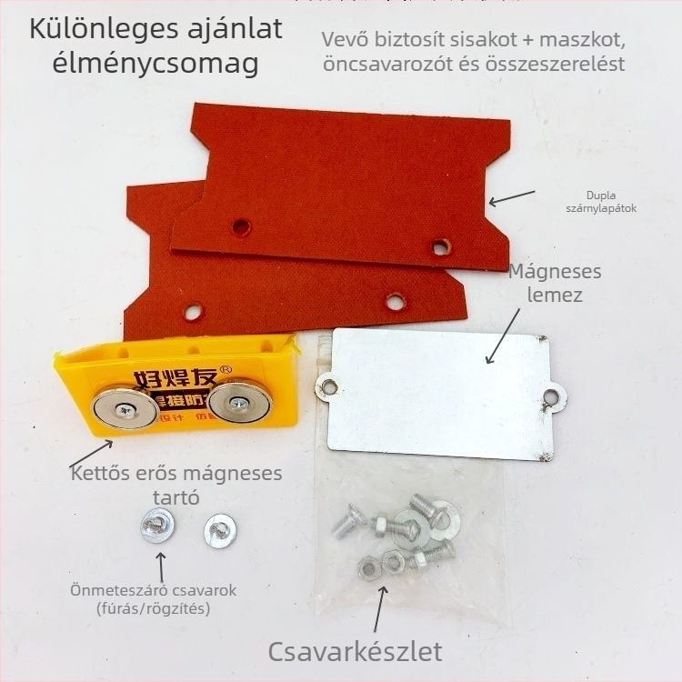 Mágneses hegesztőmaszk fejre szerelhető, kihajtható tartozék