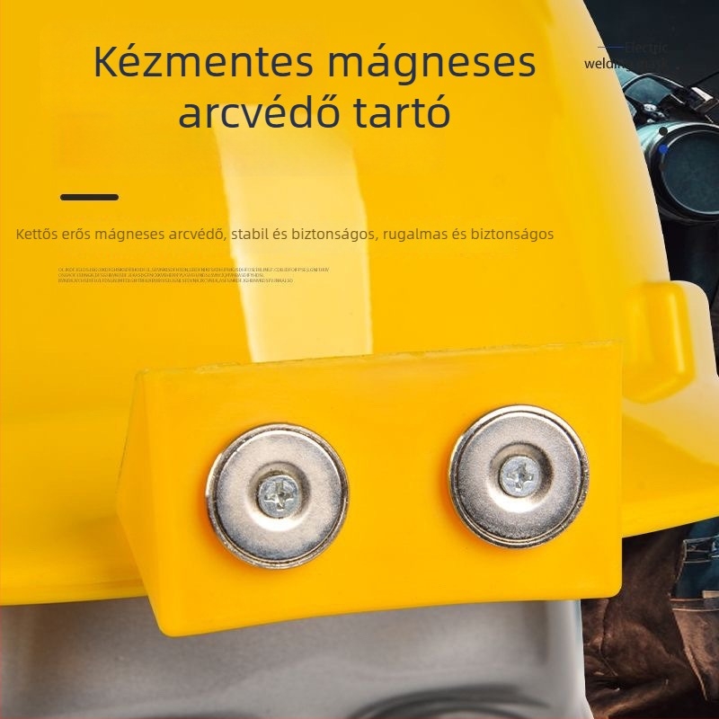 Mágneses hegesztőmaszk fejre szerelhető, kihajtható tartozék