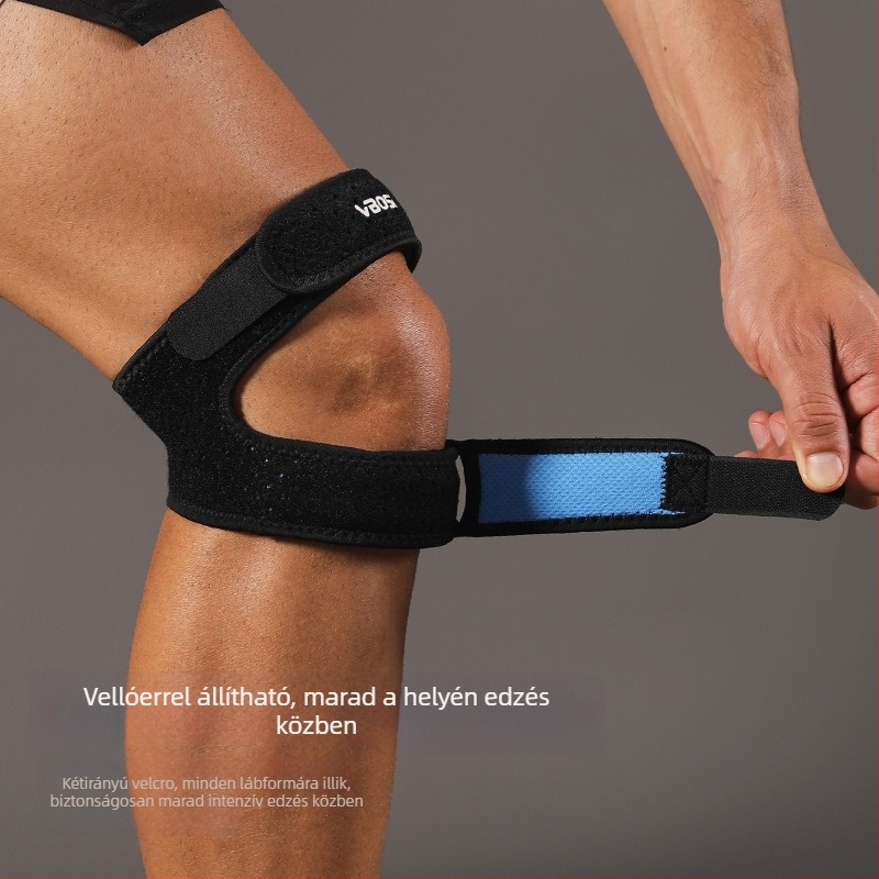 Vbosi térdvédők – légáteresztő poliészter szálból, univerzális illeszkedés, kerékpározás, futball, kosárlabda, röplabda, hegymászás és fitnesz, ultrakönnyű, kevesebb mint 100 g