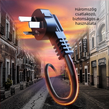 Deli digitális kijelzővel ellátott forrasztópáka állítható hőmérséklettel, 90W, 200–500°C, hegyes csúcs