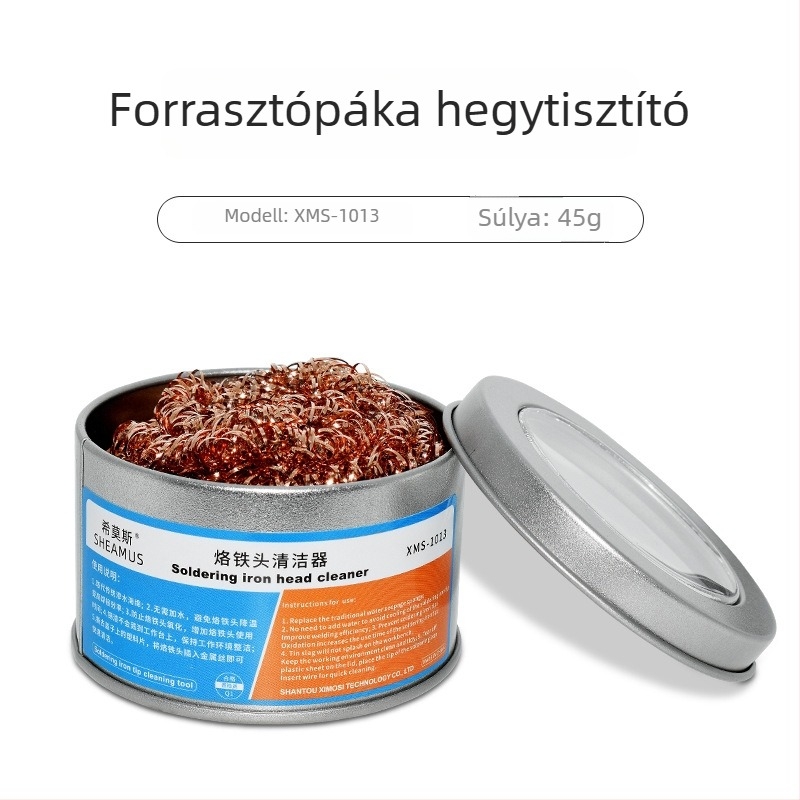 Himos Forrasztóvas-hegy tisztító – Sorozat: Forrasztóvas-fej tisztító; Aliasz: Fej hegy tisztító; Eredet: Guangdong; Engedélyezett magánmárka: Igen