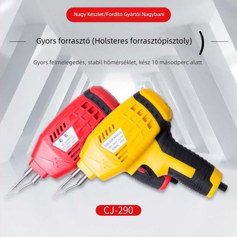 Color Arrow forrasztópisztoly, 220V, elektromos felmelegítés, forrasztás