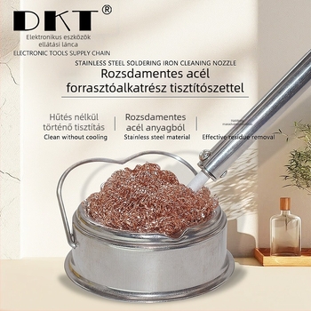 DKT Forrasztópáka tipp tisztító gömb, modell DKT599C