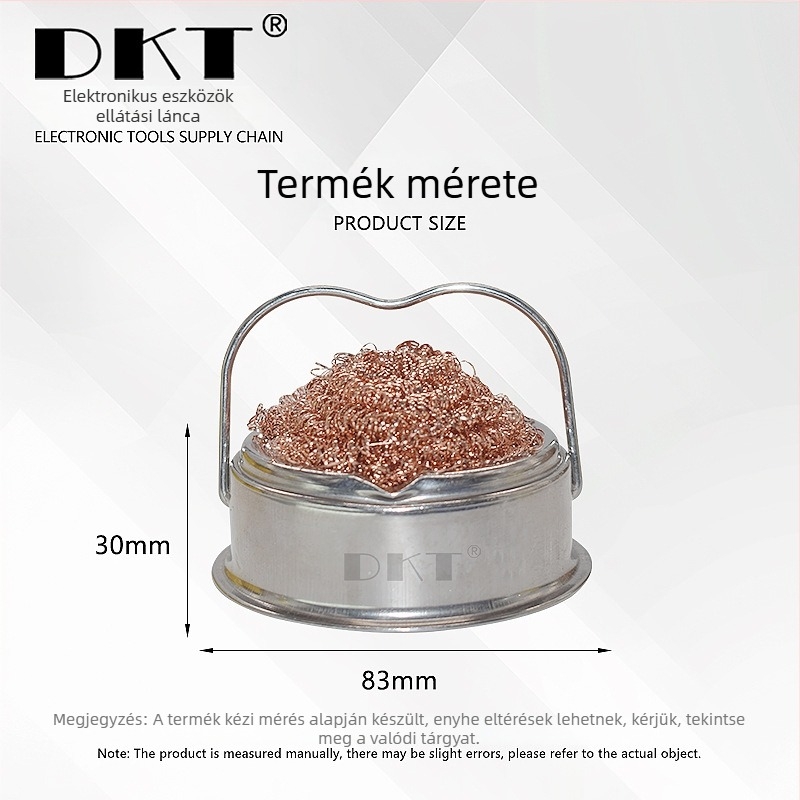 DKT Forrasztópáka tipp tisztító gömb, modell DKT599C