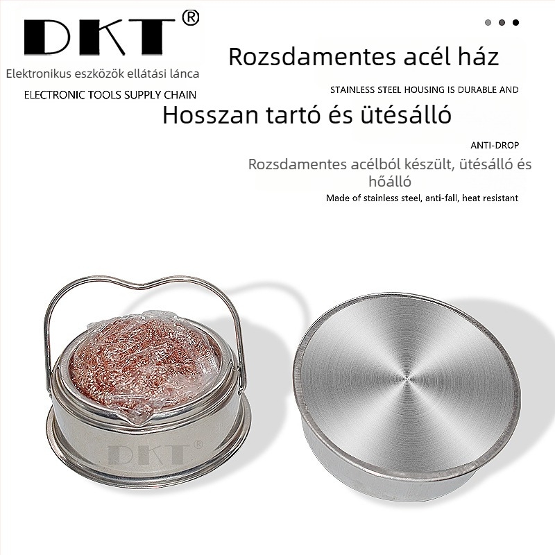 DKT Forrasztópáka tipp tisztító gömb, modell DKT599C