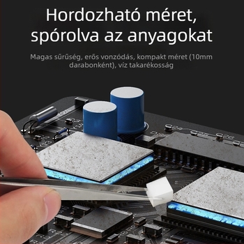 Mobiltelefon alaplap tisztító szivacs – OCA ragasztó eltávolítása, képernyő tisztítása, márka Cheng Cheng, sorozat CC-M001