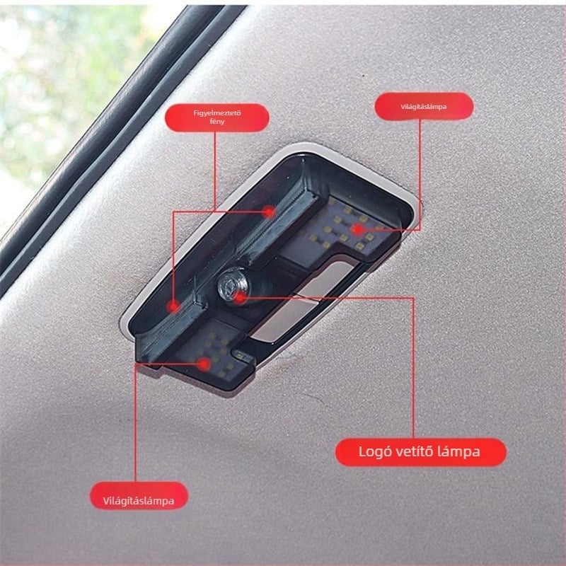 LC120 Prado csomagtartó aljának világítása (2003–2022) — módosító kiegészítő, csomagtartó világítás