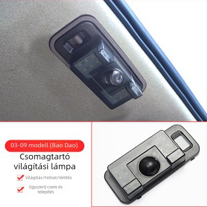 LC120 Prado csomagtartó aljának világítása (2003–2022) — módosító kiegészítő, csomagtartó világítás