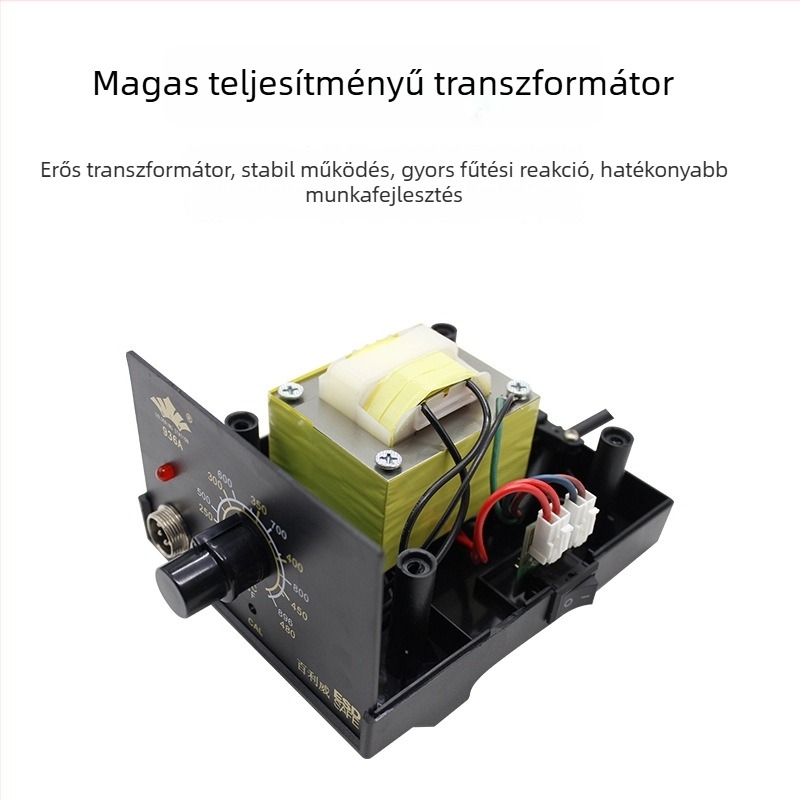 936A Állandó hőmérsékletű forrasztóállomás – állítható hőmérséklet, ipari osztály, 220V, 2,8 kg