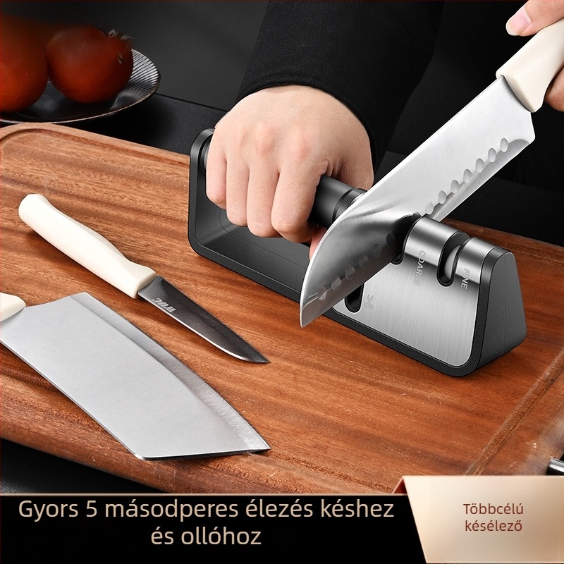 Gyémántos multifunkciós élező konyhai késekhez és ollókhoz