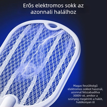 Lexueer két az egyben elektromos szúnyogcsapó és lámpa csapdával, újratölthető otthoni használatra