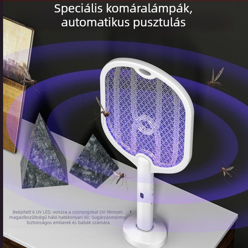 Lexueer két az egyben elektromos szúnyogcsapó és lámpa csapdával, újratölthető otthoni használatra