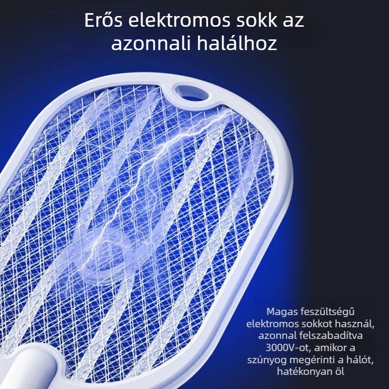 Lexueer két az egyben elektromos szúnyogcsapó és lámpa csapdával, újratölthető otthoni használatra
