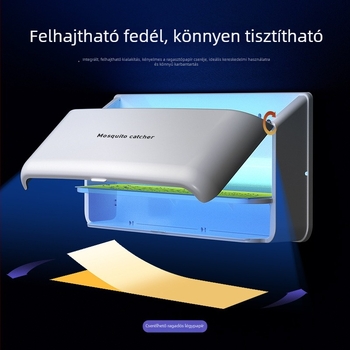 USB ragadós szúnyogirtó lámpa LED-del, otthoni és kereskedelmi használatra – éttermek és szállodák számára, területek akár 60 m²
