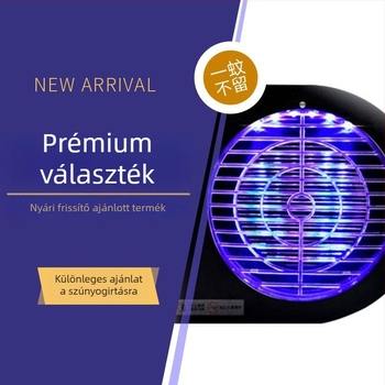 Elektromos szúnyogriasztó lámpa MT-868 LED-del, 21–30 m² lefedettség, ABS ház, leesés elleni védelem