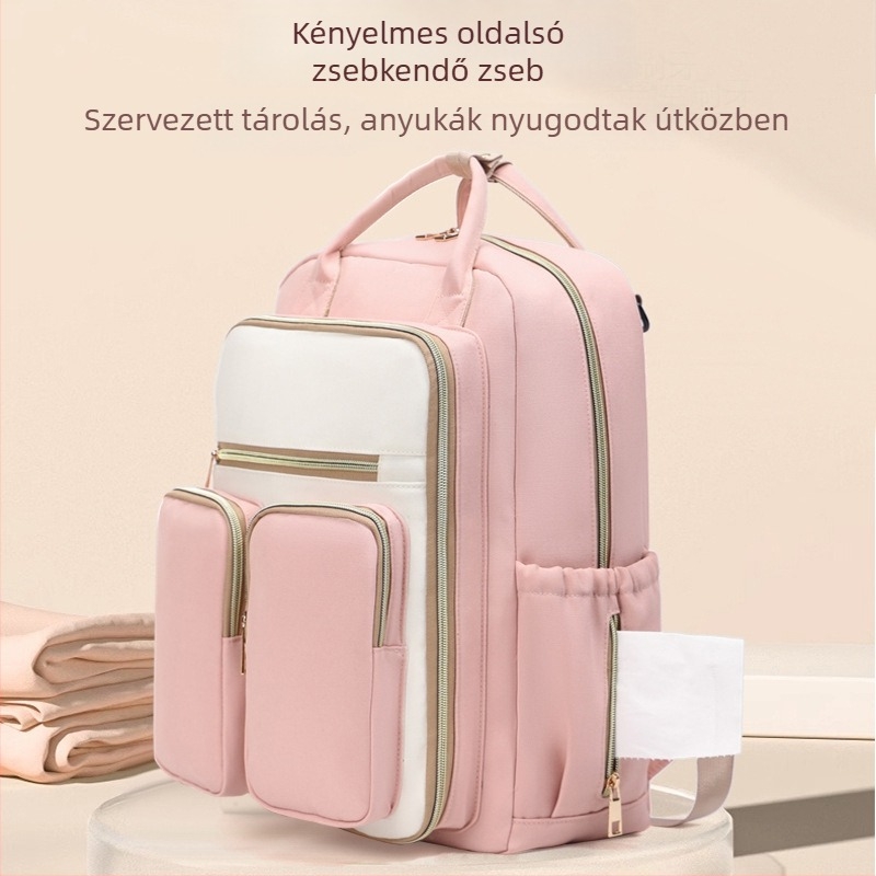 Anyuka hátizsák — nagy kapacitású, vízálló, ultrakönnyű, nedves-száraz elválasztás, Oxford szövet