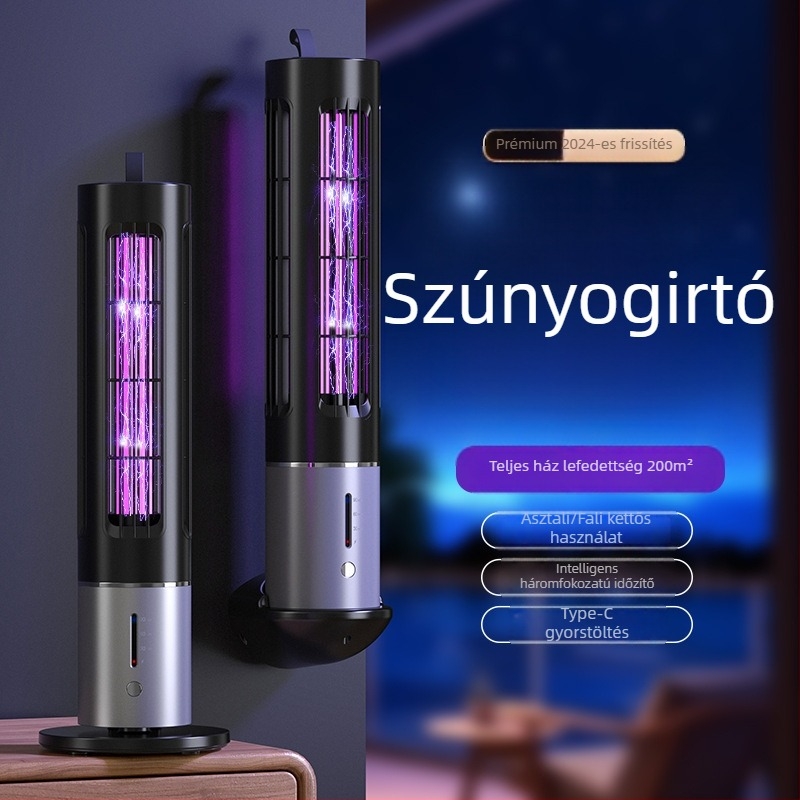 2025-ös új elektromos szúnyoglámpa, kültéri, USB hordozható