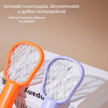 Elektromos szúnyogcsapó – mini 3 az 1-ben, automatikus csábítással, 10 m²-es hatótávolság, LED világítás, kézi elektromos sokk
