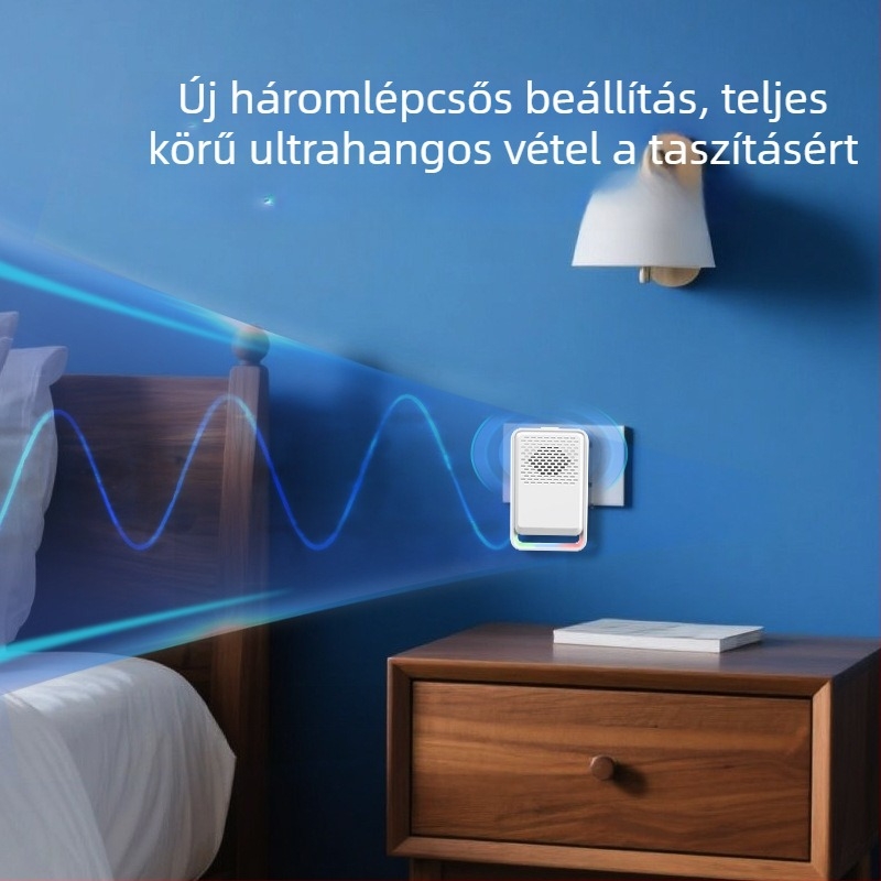 Elektronikus szúnyogriasztó, modell 316, ovális formájú, 220V, 3-5W
