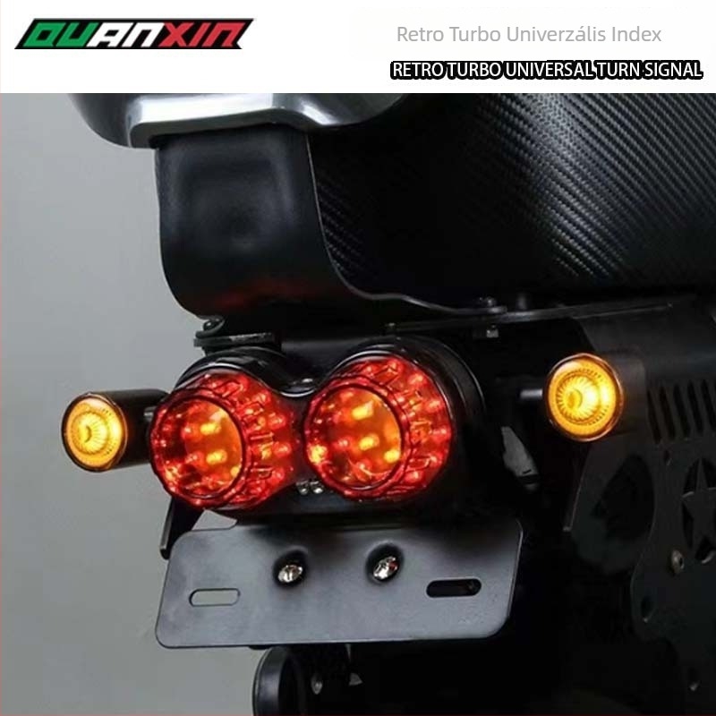 Harley motorkerékpár LED irányjelzők, hátsó lámpák és nappali menetfény