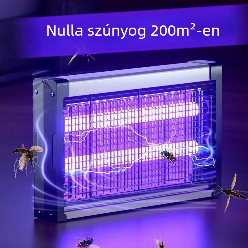 Otthonra és étterembe szóló elektromos szúnyogirtó lámpa – legyek és szúnyogok ellen