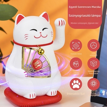 LED szúnyogirtó lámpa, szívó típusú csapda, környezeti fény, PP ház, alkalmas 10 m²-ig