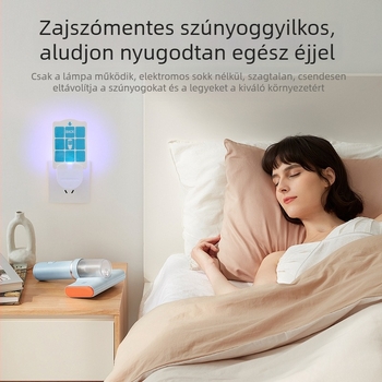 Új ragadós szúnyogirtó lámpa UV lila fénnyel, háztartási használatra – csapda repülő rovarokra