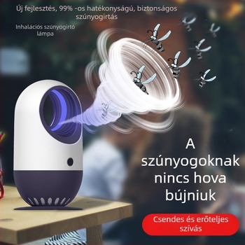 Új, csendes otthoni szúnyogirtó lámpa fénycsapdával, kifejezetten csecsemők és terhes nők számára